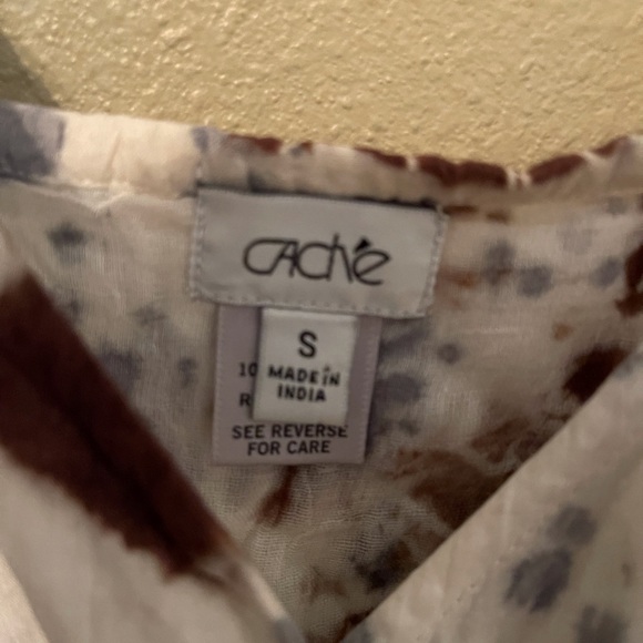 CACHE Women’s  tie-dyed summer dress.  Size Small - Picture 9 of 11